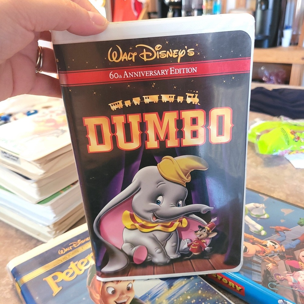 Disney VHS Lot Peter Pan Dumbo Toy Story Classic Animated Movies Vintage Retro - Picture 2 of 4
